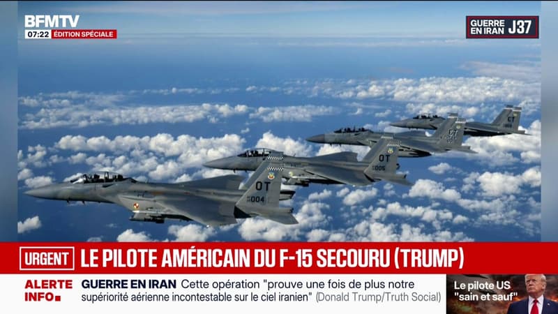 Guerre au Moyen-Orient: le récit du sauvetage du pilote américain