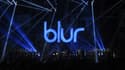 Blur lors des BRIT Awards 2012, à Londres.