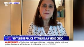 Voiture de police attaquée durant la manifestation contre les "violences policières": ce que l'on sait 