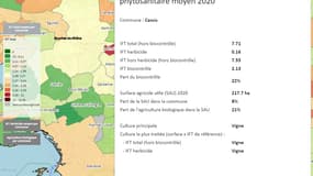 La carte interactive publiée sur le site web de Solagro.