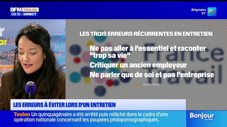 Le Café de l'Emploi: les erreurs à éviter lors d'un entretien