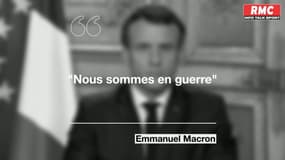 Coronavirus: les mesures d'Emmanuel Macron pour un pays "en guerre"