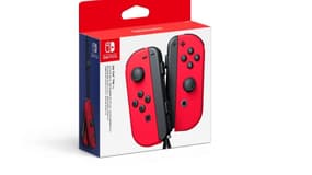 Les manettes "Joy-Con", de la Nintendo Switch. 