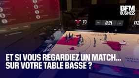  Et si vous regardiez un match… sur votre table basse ?  