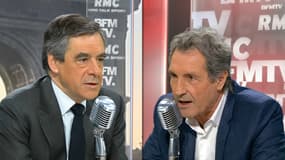François Fillon était l'invité de Jean-Jacques Bourdin sur BFMTV et RMC ce lundi.