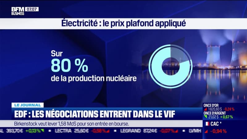 EDF: les négociations entrent dans le vif