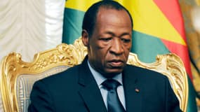 Le président du Burkina Faso, Blaise Compaoré, le 26 juillet 2014.  