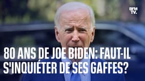 80 ans de Joe Biden: faut-il s'inquiéter de ses nombreuses gaffes?