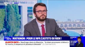 "Nous censurerons tout gouvernement qui sera la continuation du macronisme", assure Arthur Delaporte, député socialiste du Calvados