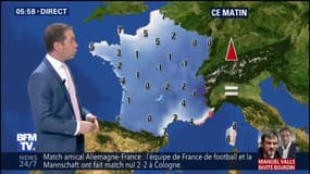 Météo: il fera (un petit peu) moins froid ce mercredi 