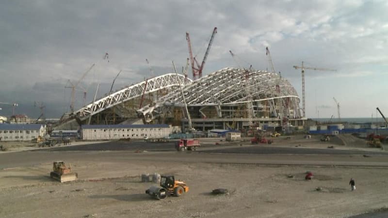 La ville de Sotchi en Russie se prépare aux Jeux olympiques de 2014.
