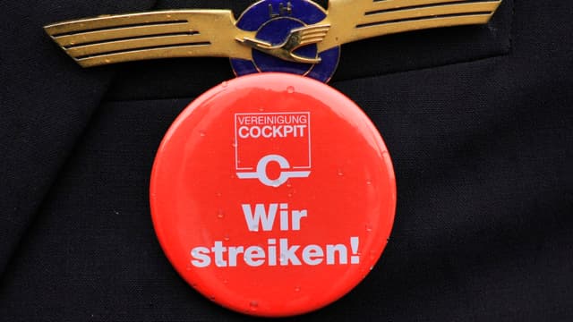 Les pilotes de Lufthansa sont en grève.