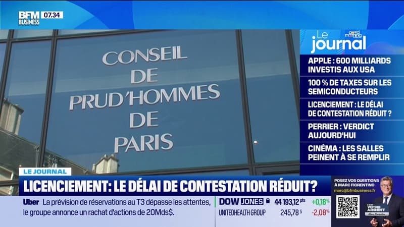 Licenciement abusif: vers une baisse du délai de contestation ?