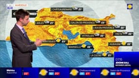 Météo Bouches-du-Rhône: du soleil ce vendredi avant l'arrivée de quelques orages dans la soirée, 22°C à Marseille