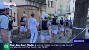 La flamme chez nous: le relais passe par Moustiers-Sainte-Marie