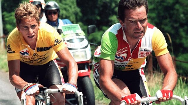 Bernard Hinault et Greg LeMond