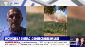 Incendies dans l'Hérault: "C'est la première fois que l'on voit ce type de feu sur notre secteur", affirme un maire