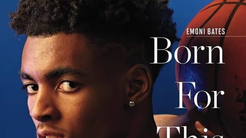 Emoni Bates en couverture de Sports Illustrated à quinze ans