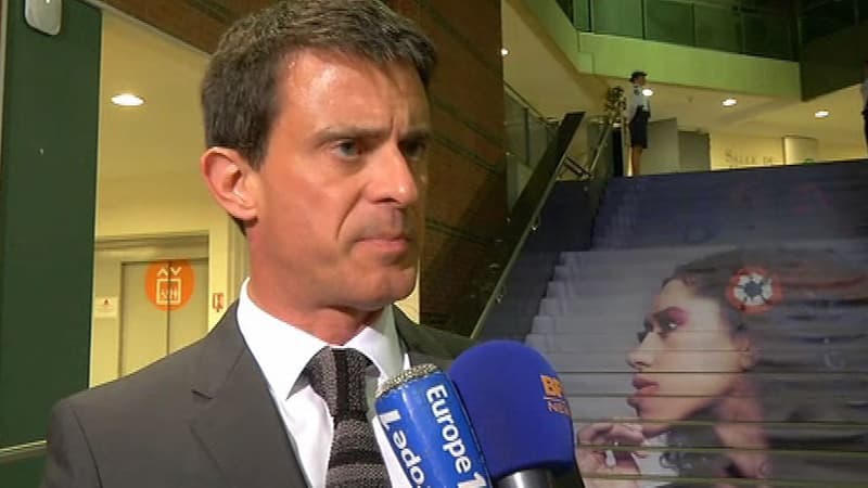 Manuel Valls a réagi à la démission du président de la Fifa, Sepp Blatter, ce mardi soir.