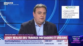 Nicolas Leroy (Leroy Paysages) : Une entreprise qui réalise des travaux paysagers et urbains - 08/06