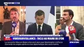 Caméras de vidéosurveillance à Lyon: pour Matthieu Orphelin, "Gérald Darmanin lance une polémique inutile"