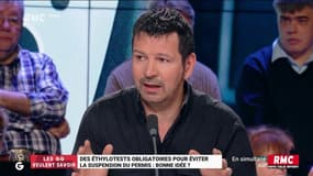 #Éthylostest antidémarrage : "Je ne vois pas la faille. Sur le principe je trouve ça bien : ça responsabilise les gens et c'est contraignant !" Sylvain Grandserre #GGRMC 