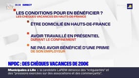 Hauts-de-France: la région propose des chèques-vacances de 200 euros pour cet été