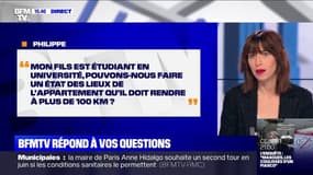 Mon fils est étudiant, peut-on faire l'état des lieux de l'appartement qu'il doit rendre à plus de 100 km ?