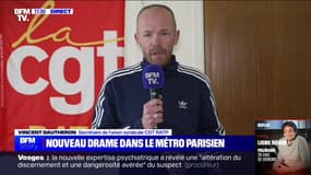 "Réapprendre à voyager et utiliser les transports en commun", Vincent Gautheron (CGT RATP) pointe la responsabilité des usagers dans les risques d'accidents