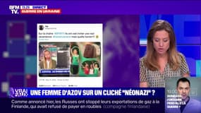 La femme du commandant d'Azov apparait-elle sur un cliché "néonazi" ?