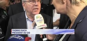JO - Le président du CIO en visite au Club France