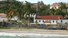 Une église près du littoral en Martinique (Photo d'illustration).