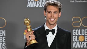 Austin Butler lors de la 80e cérémonie des Golden Globes