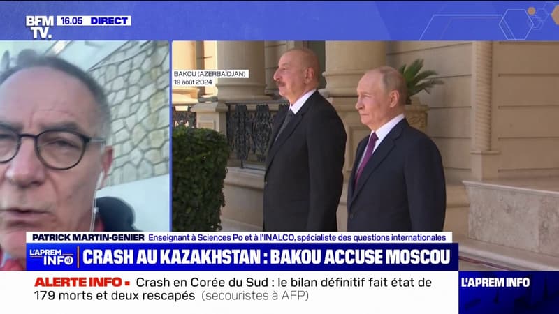 Crash au Kazakhstan: tensions entre l'Azerbaïdjan et la Russie face à la gestion des conséquences par Moscou