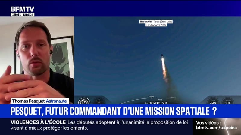Retour dans l'espace en 2027 pour Thomas Pesquet: 