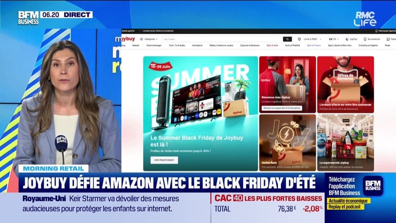 Morning Retail : Joybuy défie Amazon avec le Black Friday d'été, par Eva Jacquot - 15/06