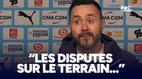 OM : De Zerbi prêt "à payer pour voir les joueurs se disputer sur le terrain"