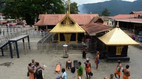 Le temple hindou de Sabarimala.