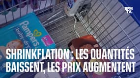 "Shrinkflation": BFMTV a répertorié 122 références nationales dont les quantités ont baissé alors que les prix ont augmenté