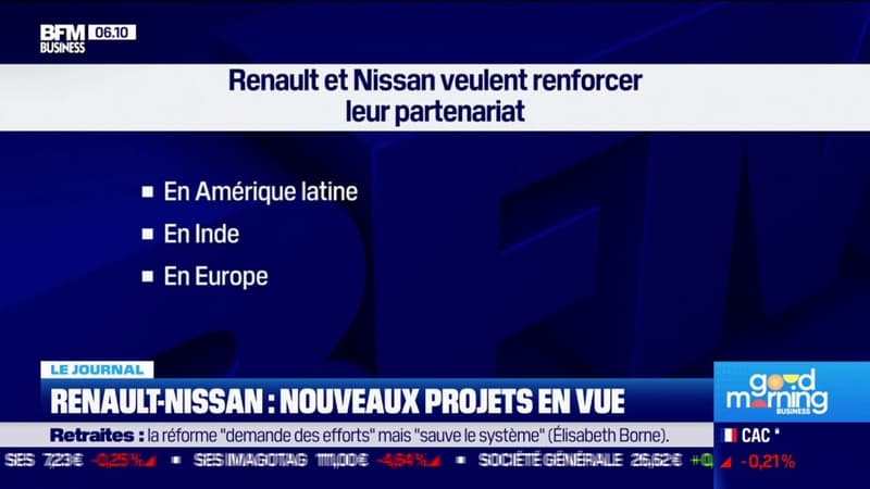 Renault-Nissan: nouveaux projets en vue