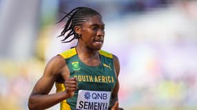 Caster Semenya lors des Mondiaux à Eugene, en 2022.