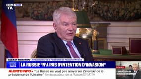 "Ce n'est pas à nous" d'appeler le président Macron, déclare Alexey Meshkov, ambassadeur de la Fédération de Russie en France
