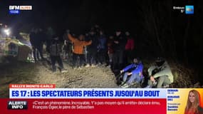 Rallye Monte-Carlo les spectateurs présents jusqu'au bout