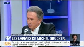 Michel Drucker explique son émotion hier soir lors de l'hommage à Johnny Hallyday