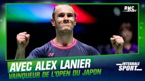 Badminton : Alex Lanier, vainqueur de l'Open du Japon, invité de l'Intégrale Sport