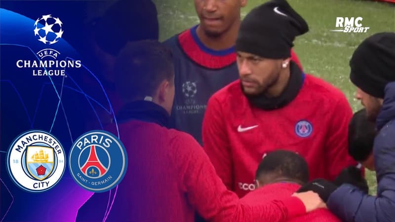 Manchester City - PSG : Neymar prend la parole à l'échauffement