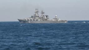 Navire russe en mer Noire