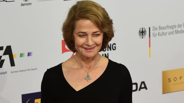 Charlotte Rampling à la cérémonie des European Film Awards à Berlin en décembre 2015