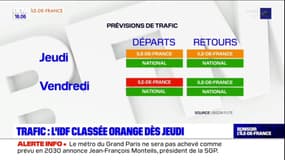 Île-de-France: circulation encombrée sur les routes dès jeudi