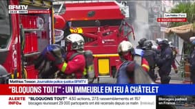 Incendie dans le centre de Paris: les pompiers ont vite pu intervenir sur les lieux
